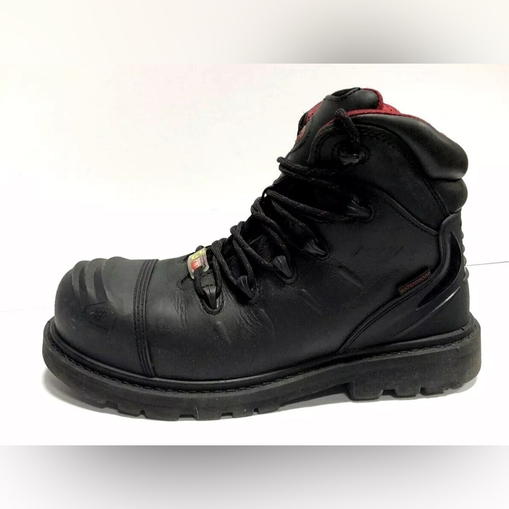 Avenger Mens A7547 Hammer Work Boots Black Size 9 EE